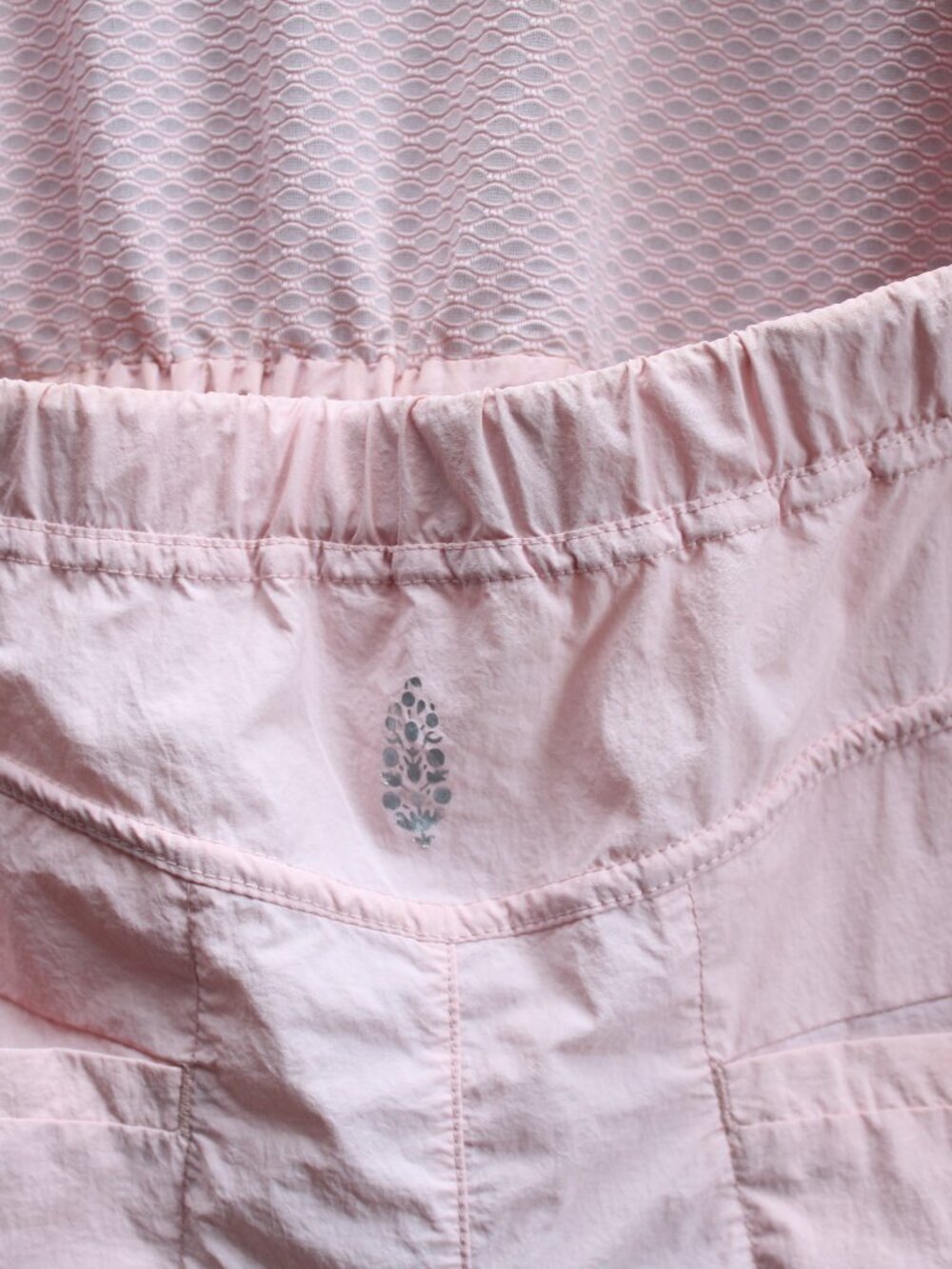 FP Movement Pacific Coast Hike Onesie Shorts Pink Size Small - Picture 5 of 7